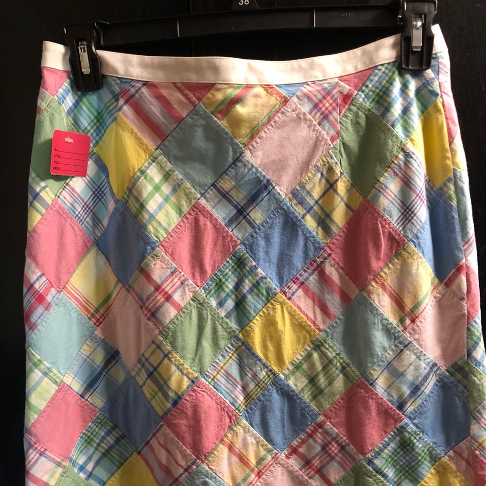 Brooks Brothers Madras skirt